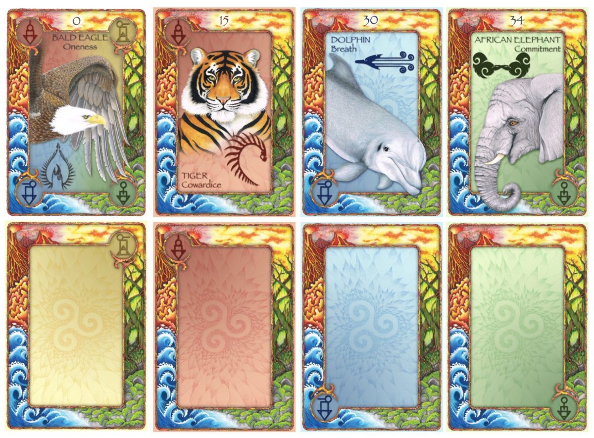 World Animal Dreaming Oracle kortos