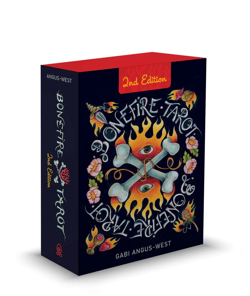 Bonefire Tarot Kortos 2-asis Leidimas Schiffer Publishing
