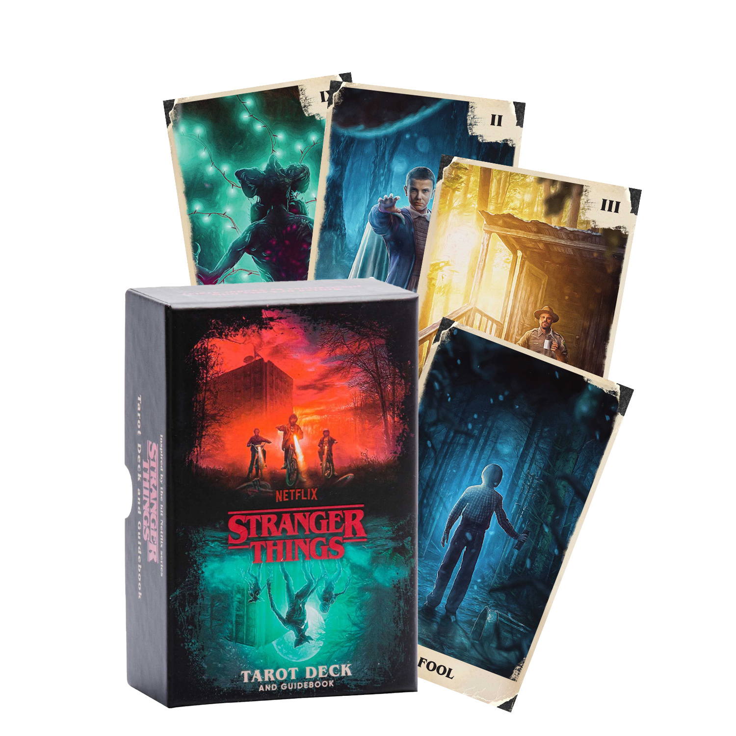 Stranger Things Taro kortos ir vadovas Insight Editions