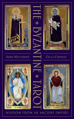 The Byzantine Tarot kortos ir knyga Schiffer Publishing