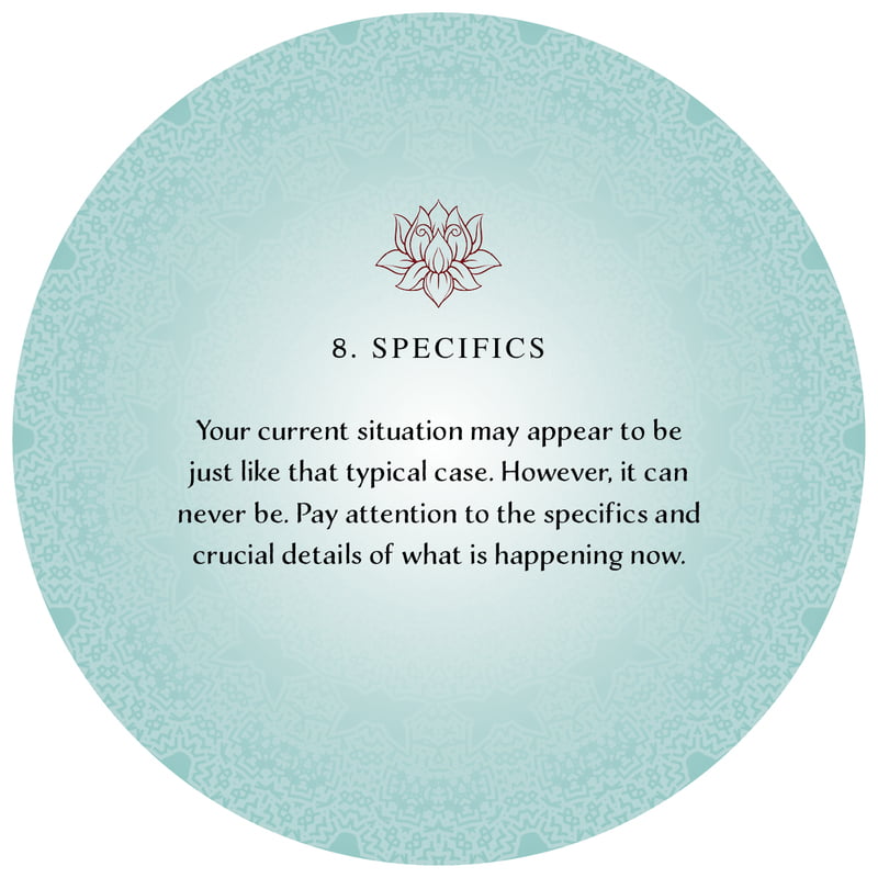 Buddhism: The Science of Peace & Happiness Oracle kortos Blue Angel
