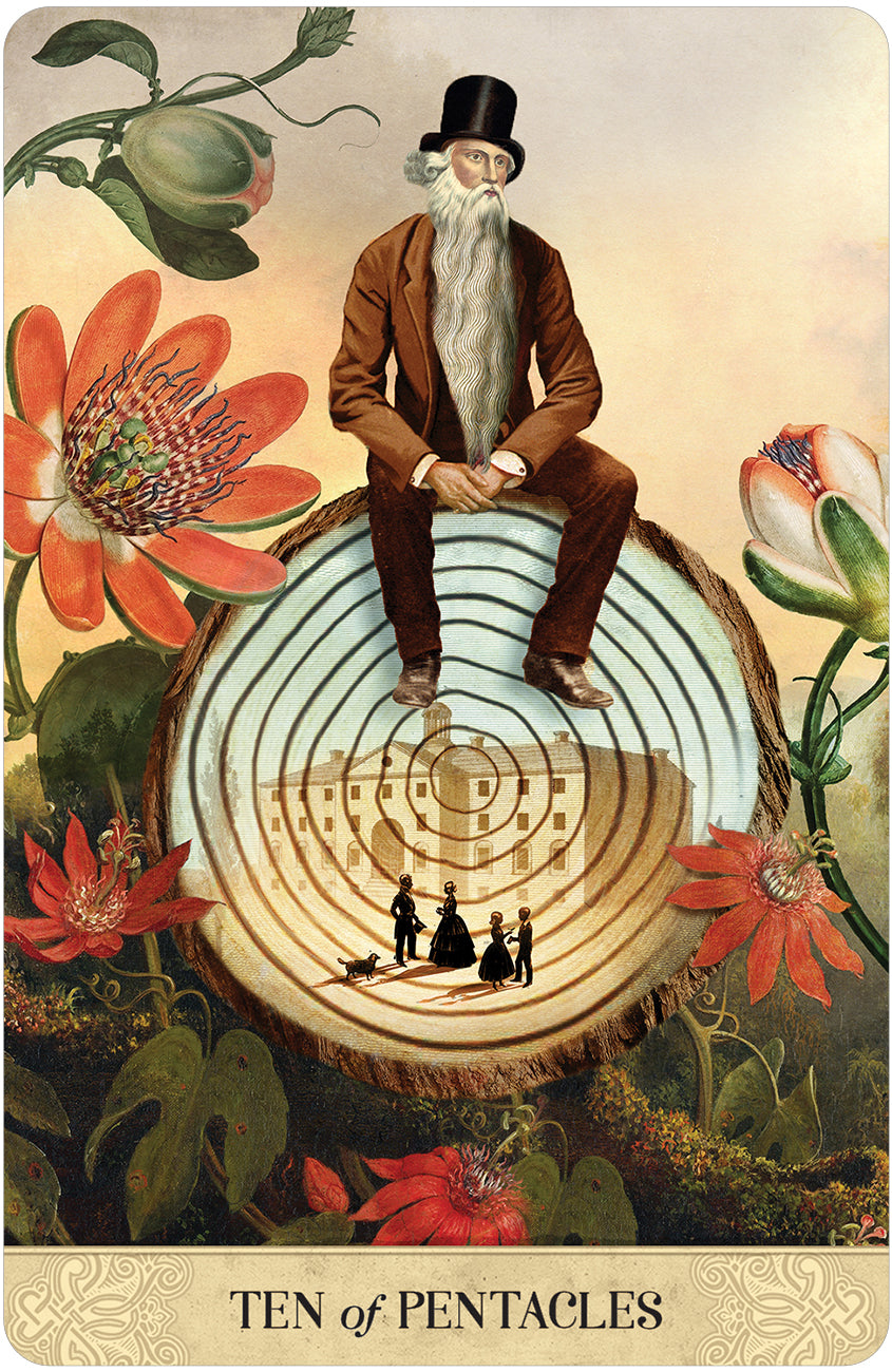 TAROT OF THE MYSTICAL MOMENTS: paslaptinga, moteriška ir vaizduotę žadinanti taro kaladė