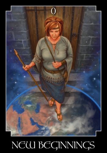 The Psychic Tarot Oracle kortos Hay House