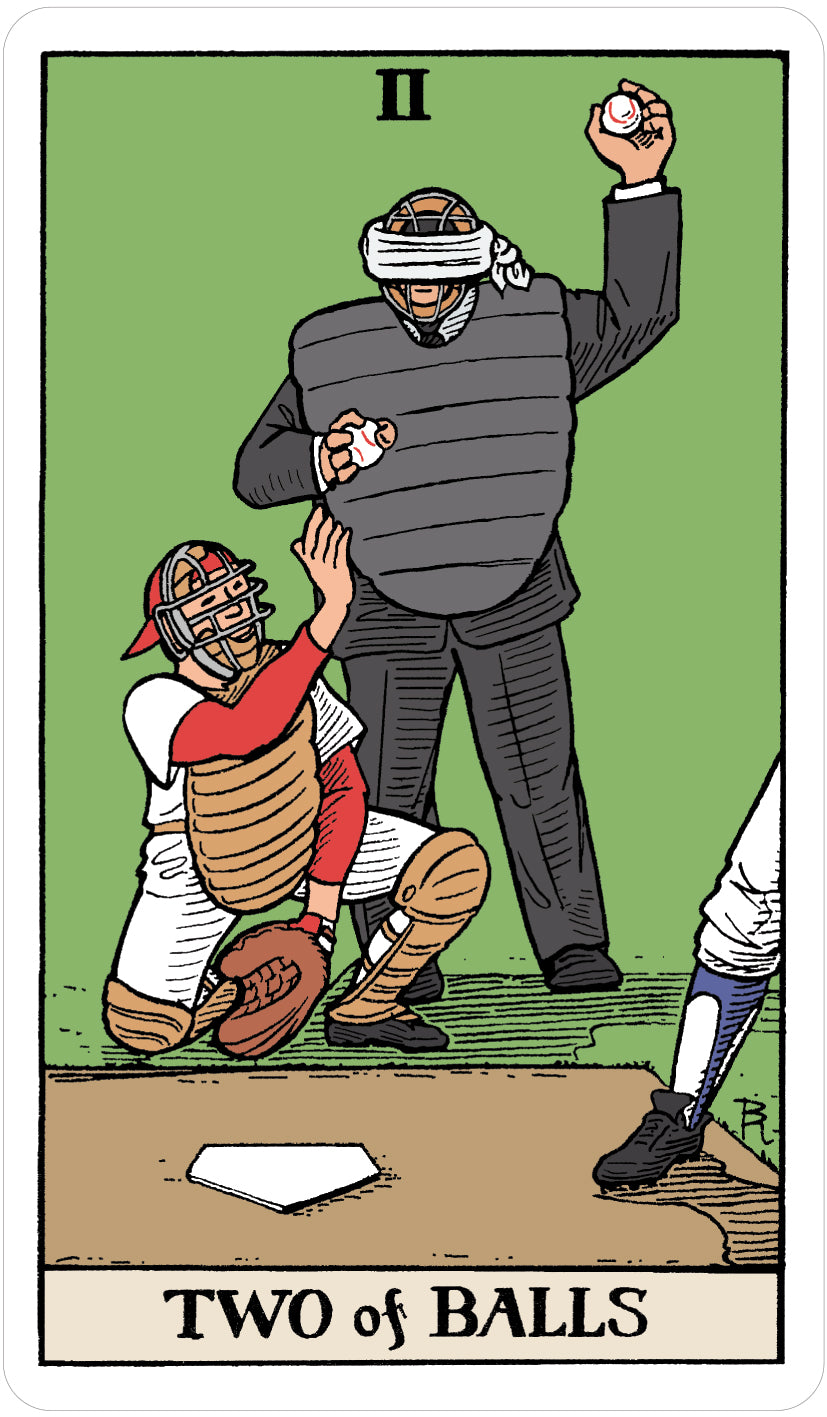 Tarot of Baseball kortos ir knyga US Games Systems
