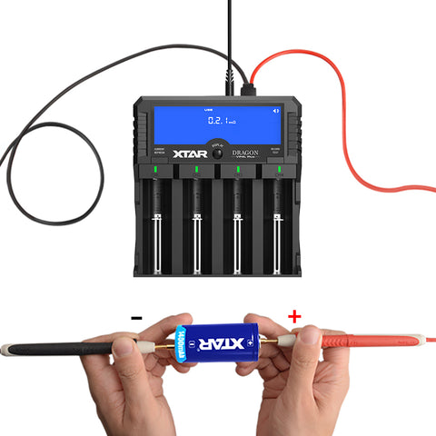 XTAR Dragon VP4L Plus Baterijų įkroviklis