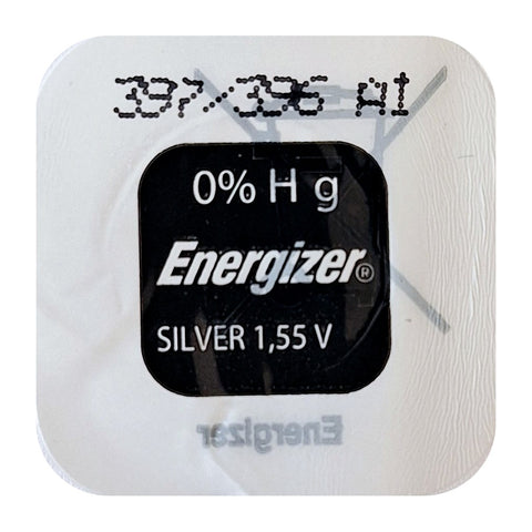 Energizer 397 / 396 (SR726SW) sidabro oksido baterijos 10 vnt.