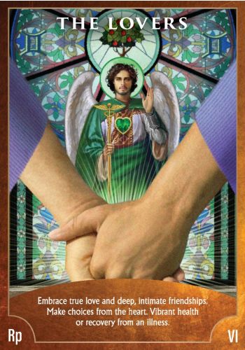 Angel Wisdom Tarot kortos Hay House