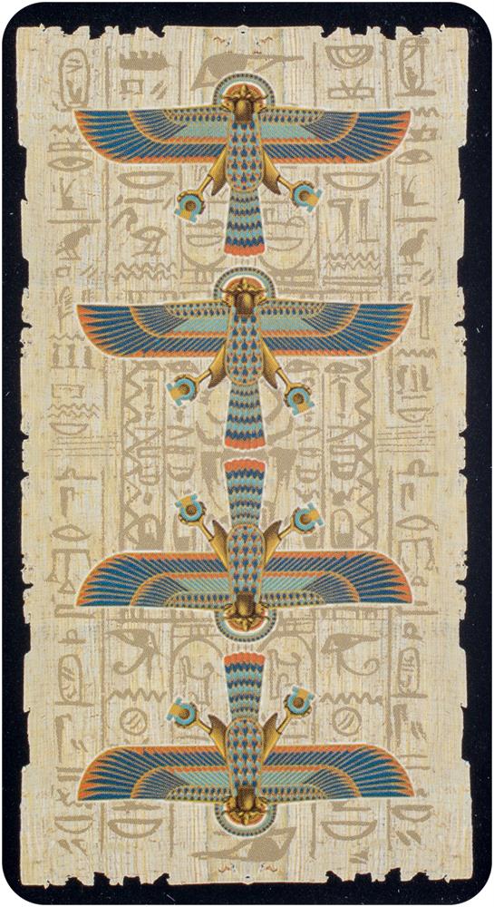 Egyptian Tarot Grand Trumps kortos Lo Scarabeo