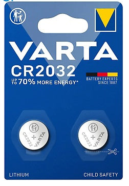 Varta CR2032 (6032) monetinės ličio baterijos 2 vnt.