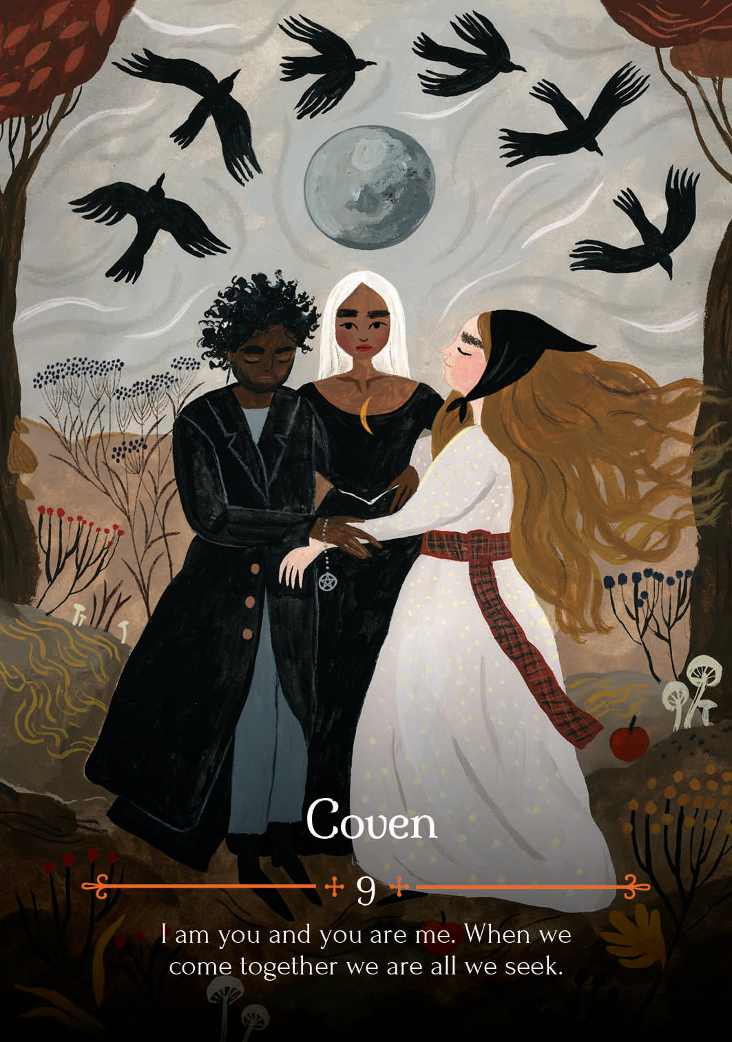 Seasons of the Witch Mabon Oracle kortos Rockpool Publishing