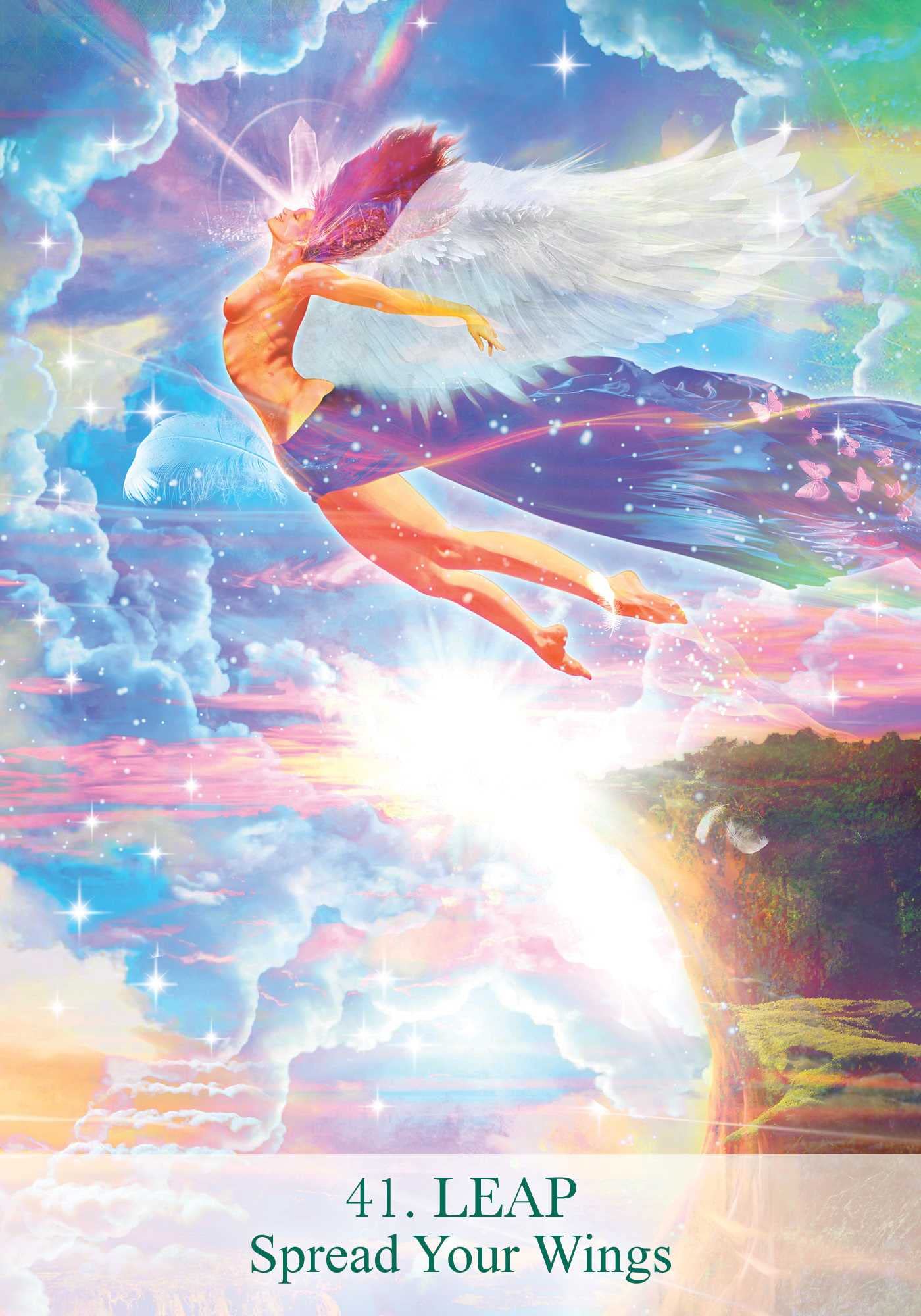The Female Archangels Oracle kortos Findhorn Press