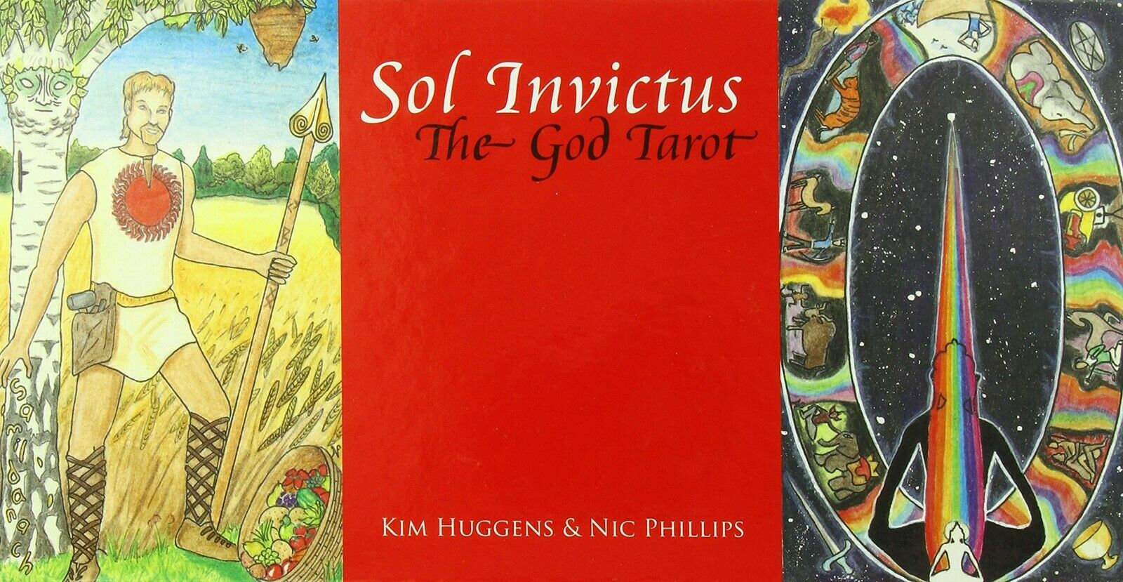 Sol Invictus: The God Tarot kortos Schiffer Publishing