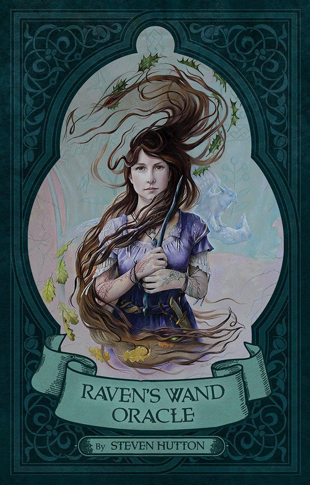 Raven's Wand Oracle kortos US Games Systems