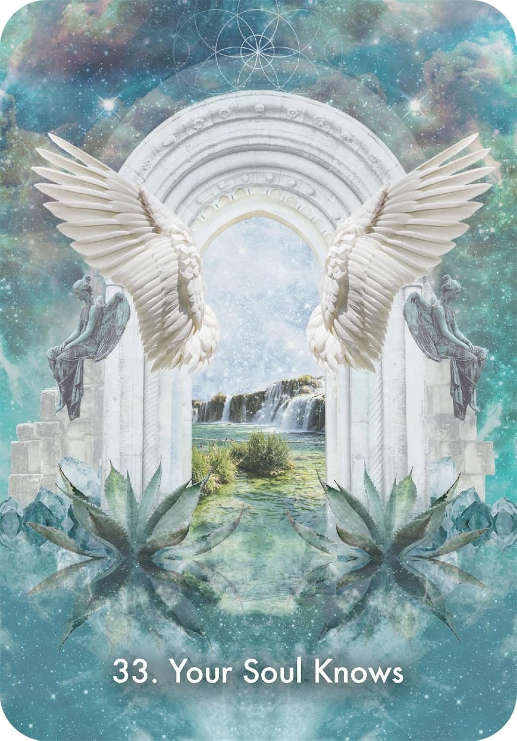 Intuitive whispers orakulo kortos Hay House