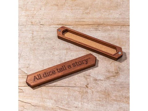 RPG Dice Box ALL DICE sapelli kauliukų dėžutė Q-Workshop