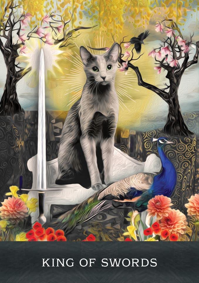 Grimalkins Curious Cats Tarot kortos Hay House
