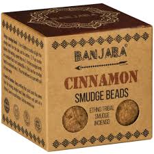 Banjara smilkalų karoliukai – Cinnamon
