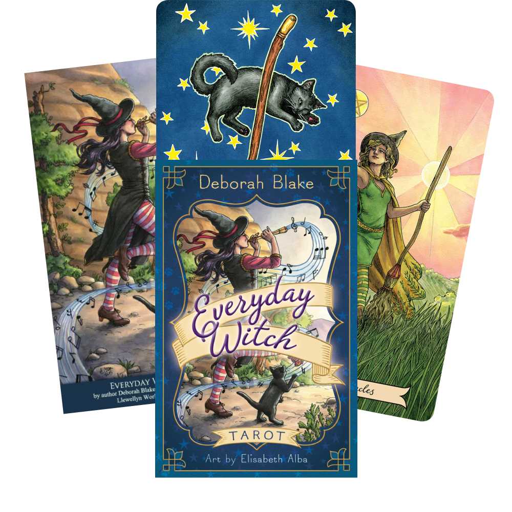 EVERYDAY WITCH TAROT: smagi ir praktiška taro kortų kaladė kiekvienai raganai