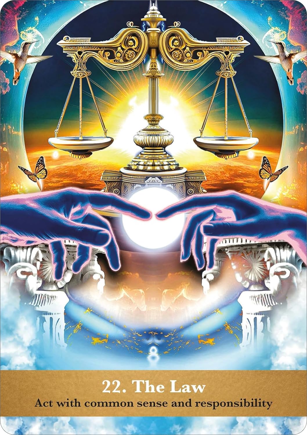 The Golden Future Oracle kortos Hay House