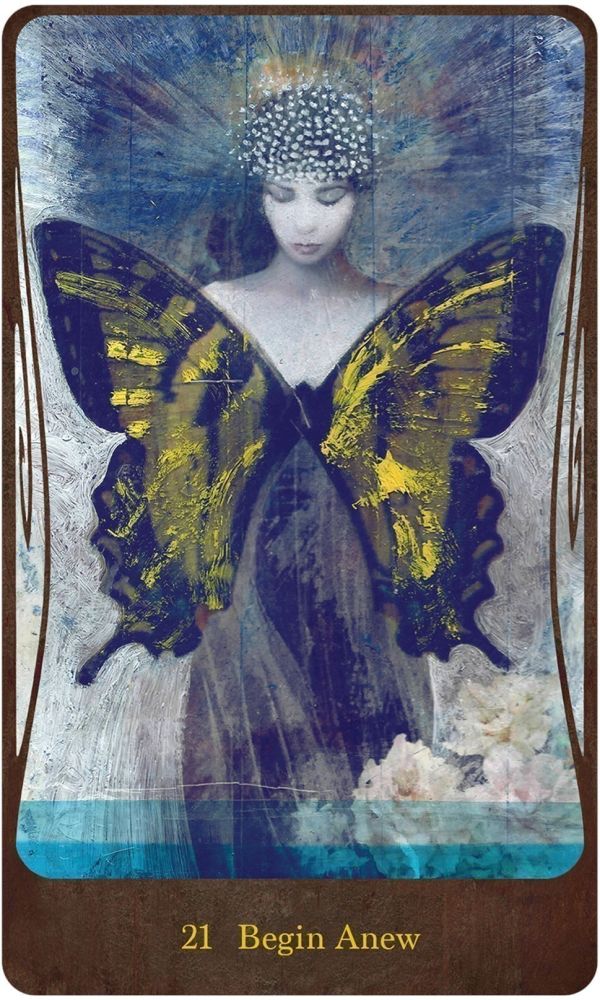 Divine Nature Oracle kortų ir knygos rinkinys US Games Systems
