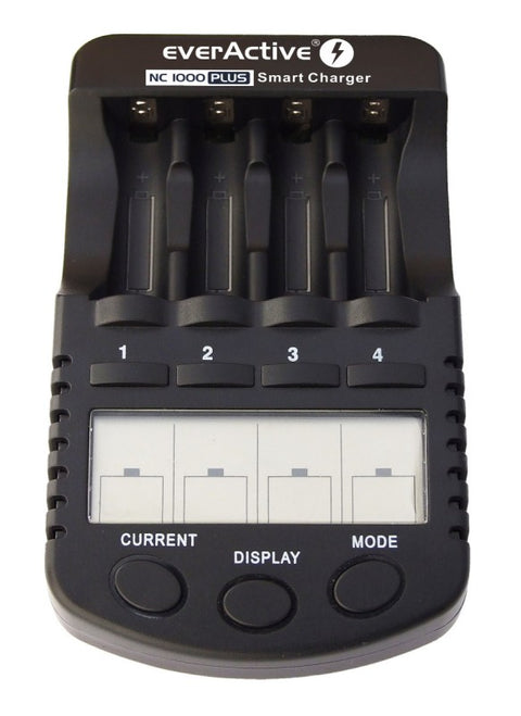 everActive NC-1000 Plus Baterijų įkroviklis