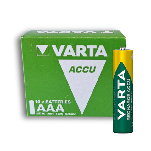 Varta  AAA R2U 800mAh (56703) baterijos 10 vnt.