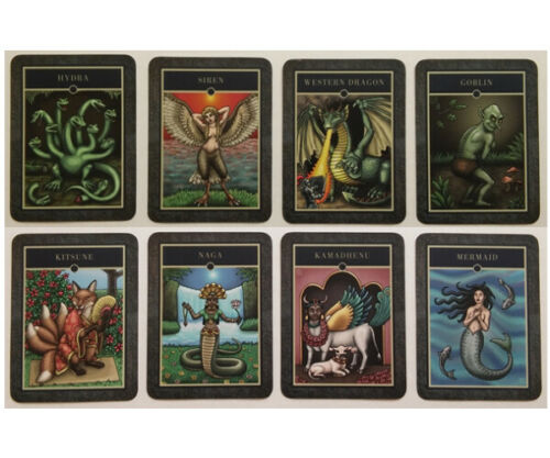 The Mythical Creatures Oracle kortos Schiffer Publishing