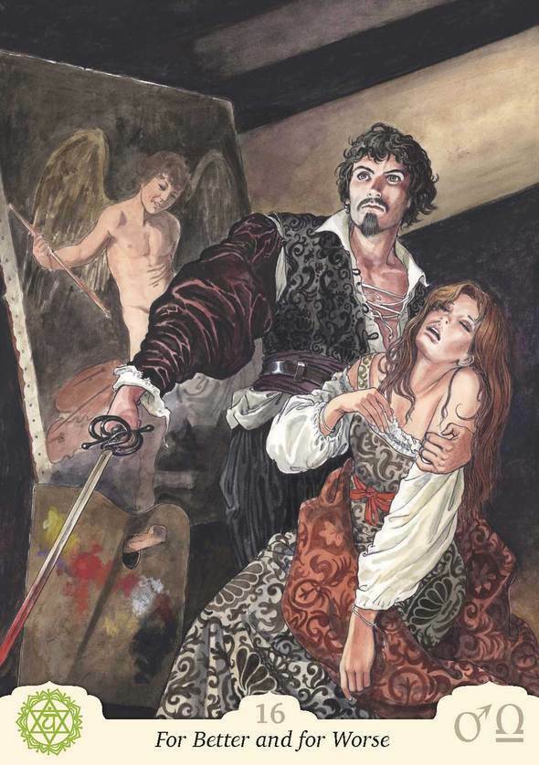 Manara Erotic Oracle Kortos Lo Scarabeo