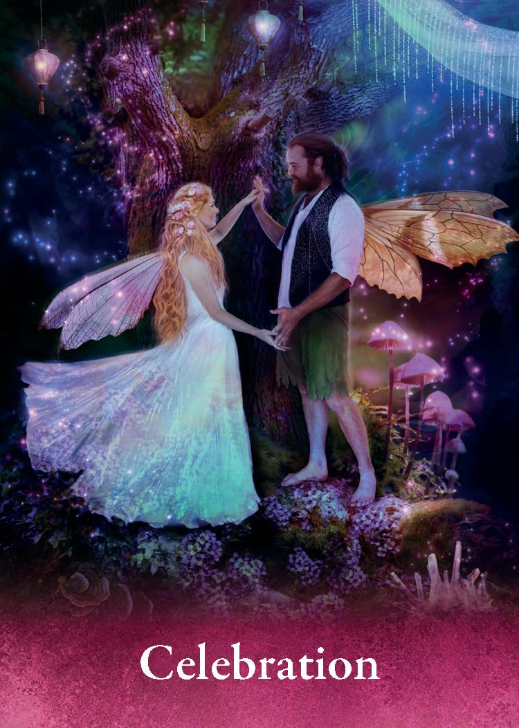 Pocket Oracle of the Fairies kišeninės orakulo kortos Hay House