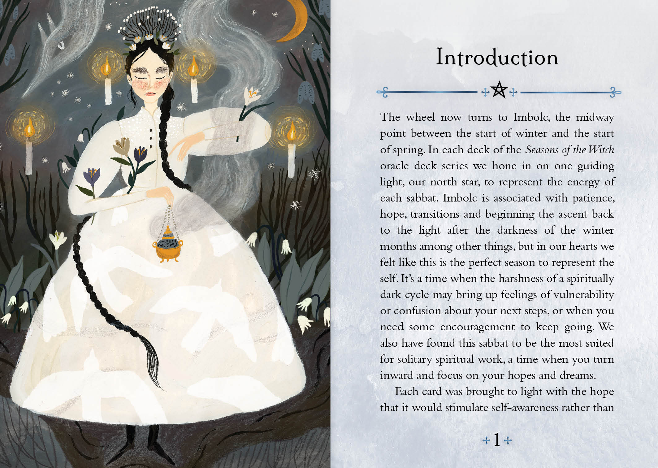 Seasons of the Witch Imbolc Orakulo kortos Rockpool