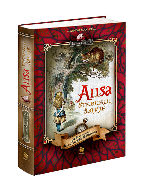 ALISA STEBUKLŲ ŠALYJE: leiskitės apkabinami magiškos nostalgijos (Knyga su defektu)
