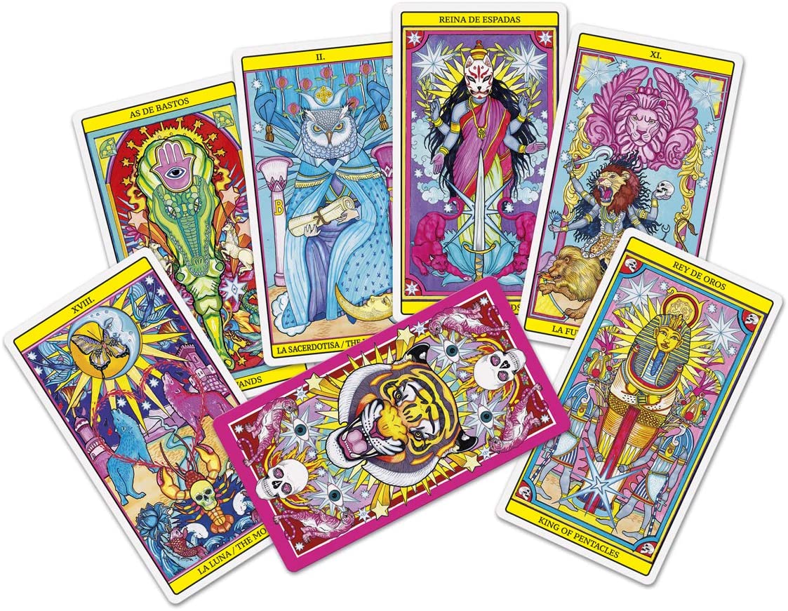 Tarot De El Dios De Los Tres kortos Fournier