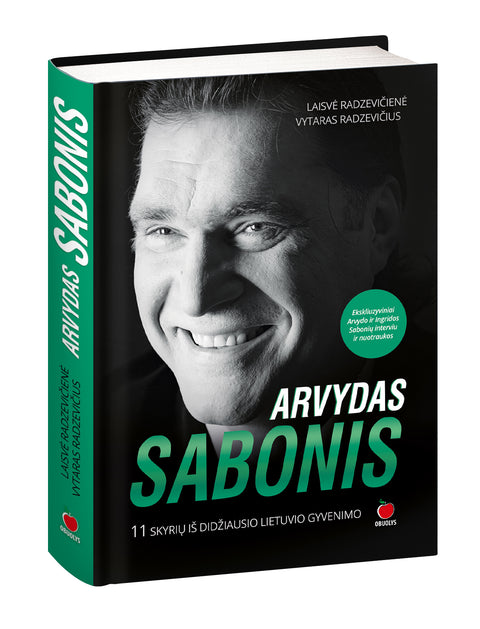 ARVYDAS SABONIS. 11 skyrių iš didžiausio lietuvio gyvenimo (Knyga su defektu)