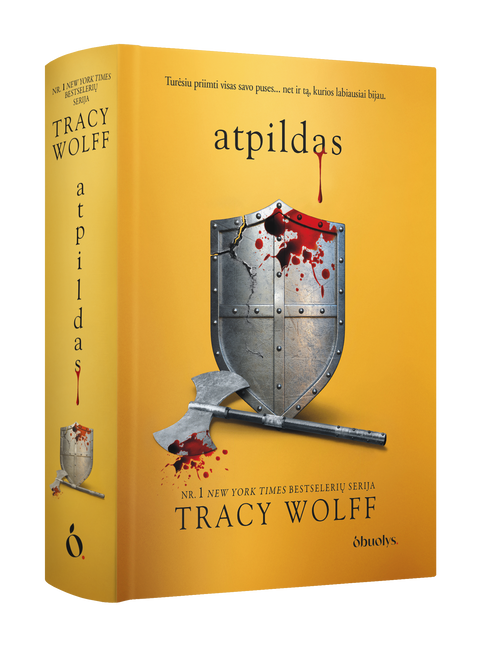 ATPILDAS: Nr. 1 NEW YORK TIMES bestselerių serijos TROŠKIMAS ketvirtoji dalis (kolekcinis leidimas, VĖLIAU BRANGS!)