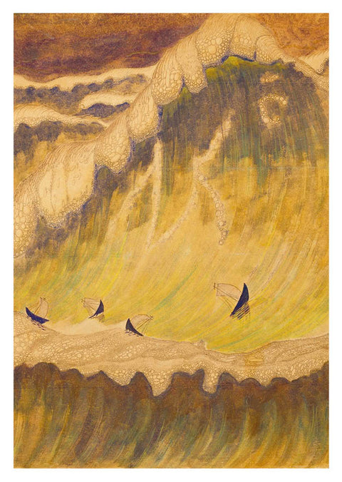 ČIURLIONIO ATVIRUKŲ RINKINYS: klasikinio meno įkvėptos dovanos + galimybė personalizuoti