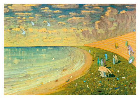 ČIURLIONIO ATVIRUKŲ RINKINYS: klasikinio meno įkvėptos dovanos + galimybė personalizuoti