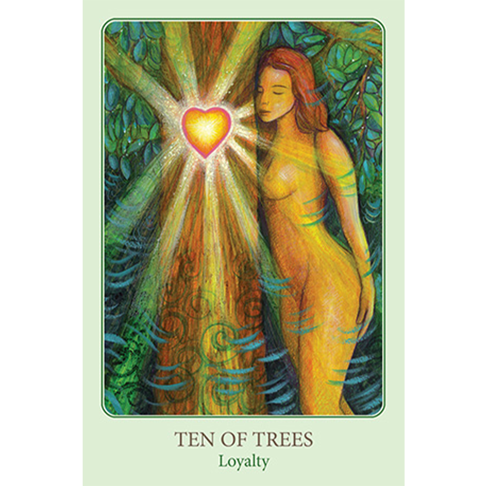 The Tarot Of Light kortos Blue Angel