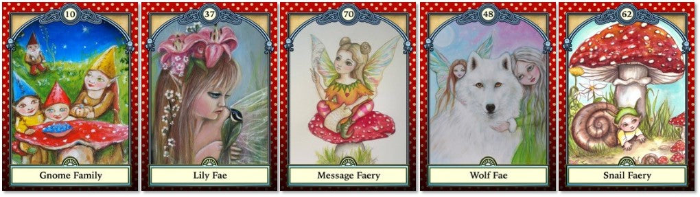 Faery Magic Message kortos Animal Dreaming