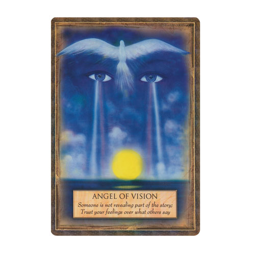 Angels Gods Goddesses Oracle kortos Blue Angel