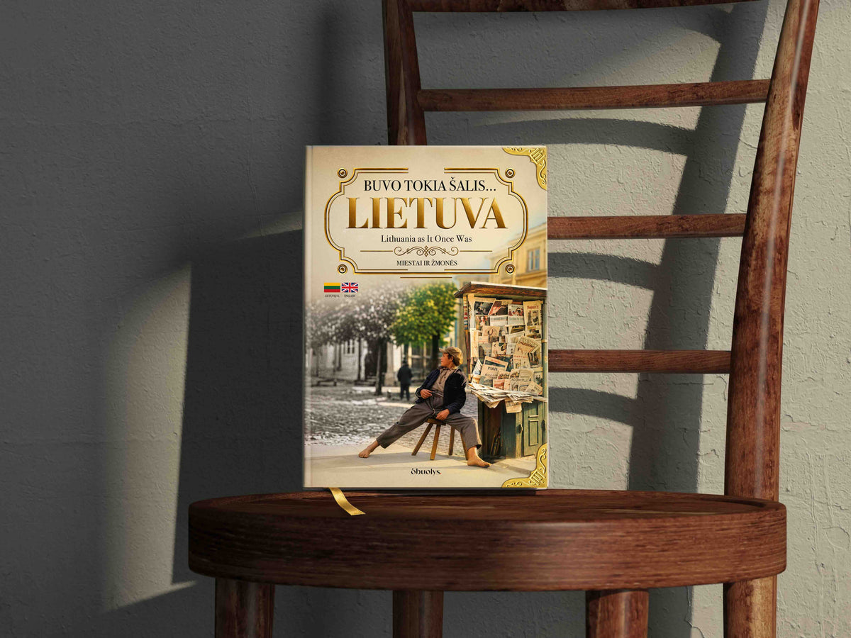 Buvo tokia šalis… Lietuva: unikali dvikalbė didelio formato dovana – speciali išankstinė kaina, vėliau brangs!