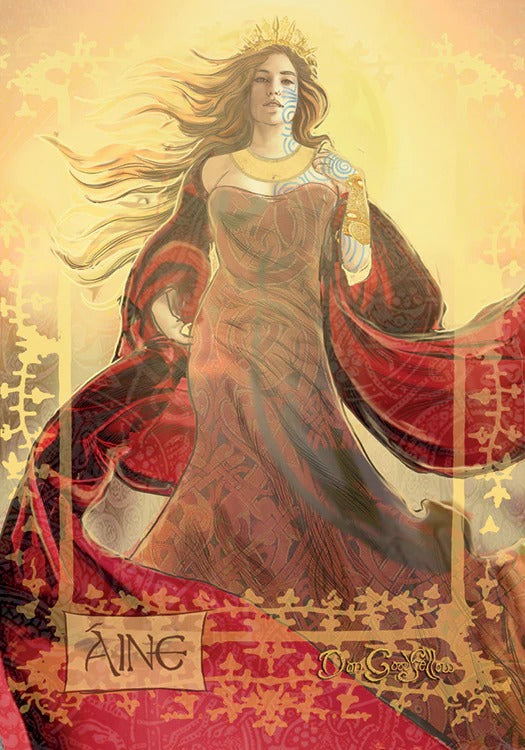 Celtic Goddesses, Witches and Queens Oracle kortos Schiffer Publishing