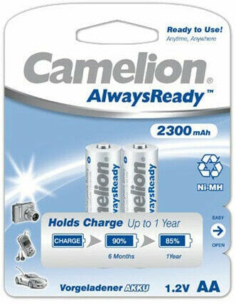 Camelion R2U HR6 AA 2300mAh 2BL baterijos, 2 vnt.