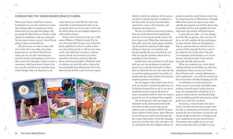 The Vision Board Oracle kortos ir gidas Insight Editions