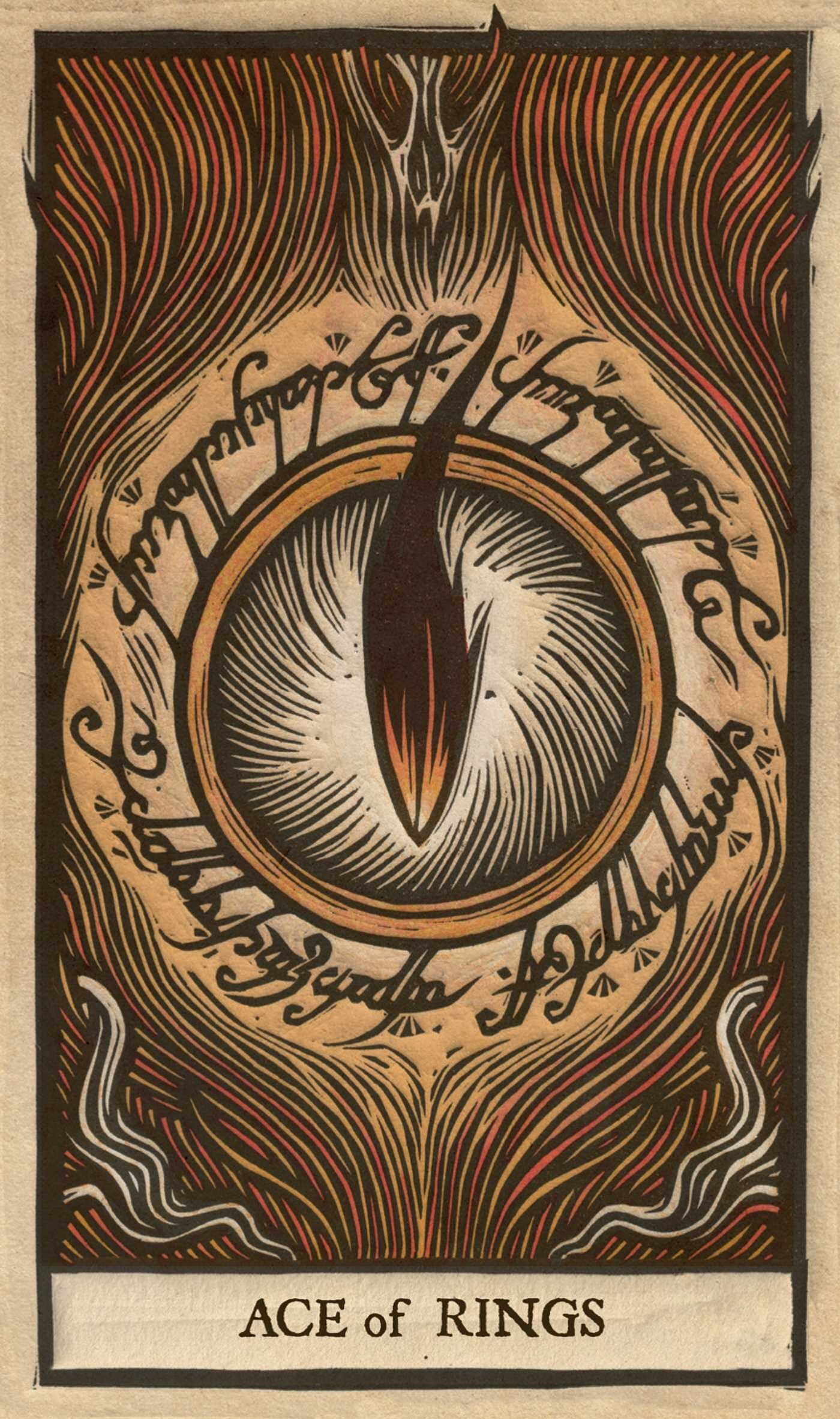 The Lord of the Rings Taro kortos Insight Editions