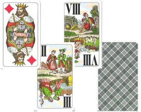 Tarocco Nr 500 Taro kortos Modiano