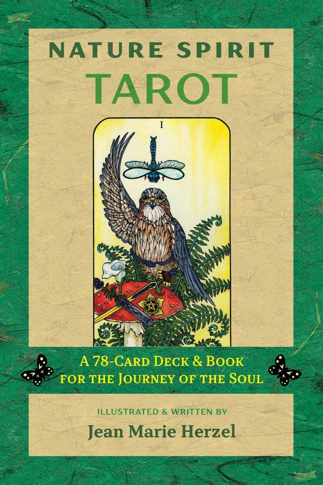 Nature Spirit Taro kortų ir knygos rinkinys Bear and Company