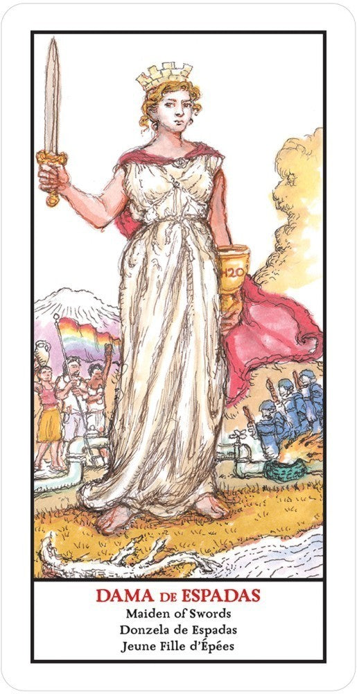 Tarot neocolonial de las Americas kortos U.S. Games Systems
