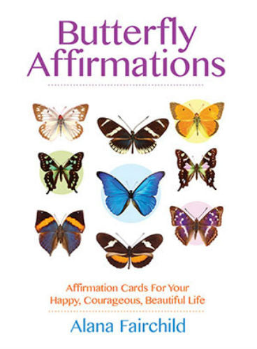 Butterfly Affirmations kortos Blue Angel