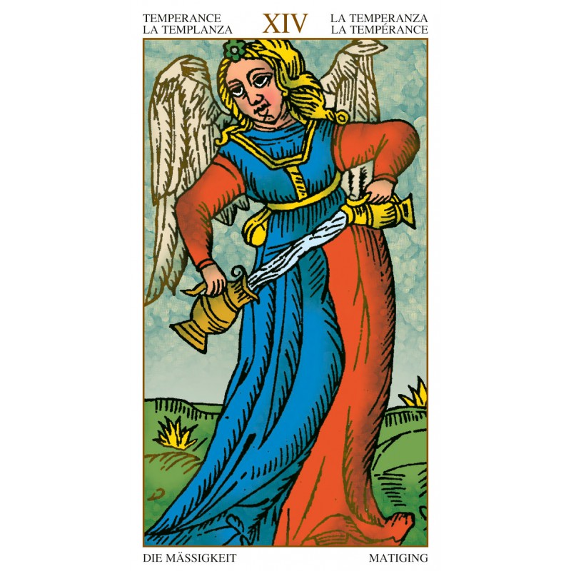 Universal Tarot Of Marseille Kortos Lo Scarabeo