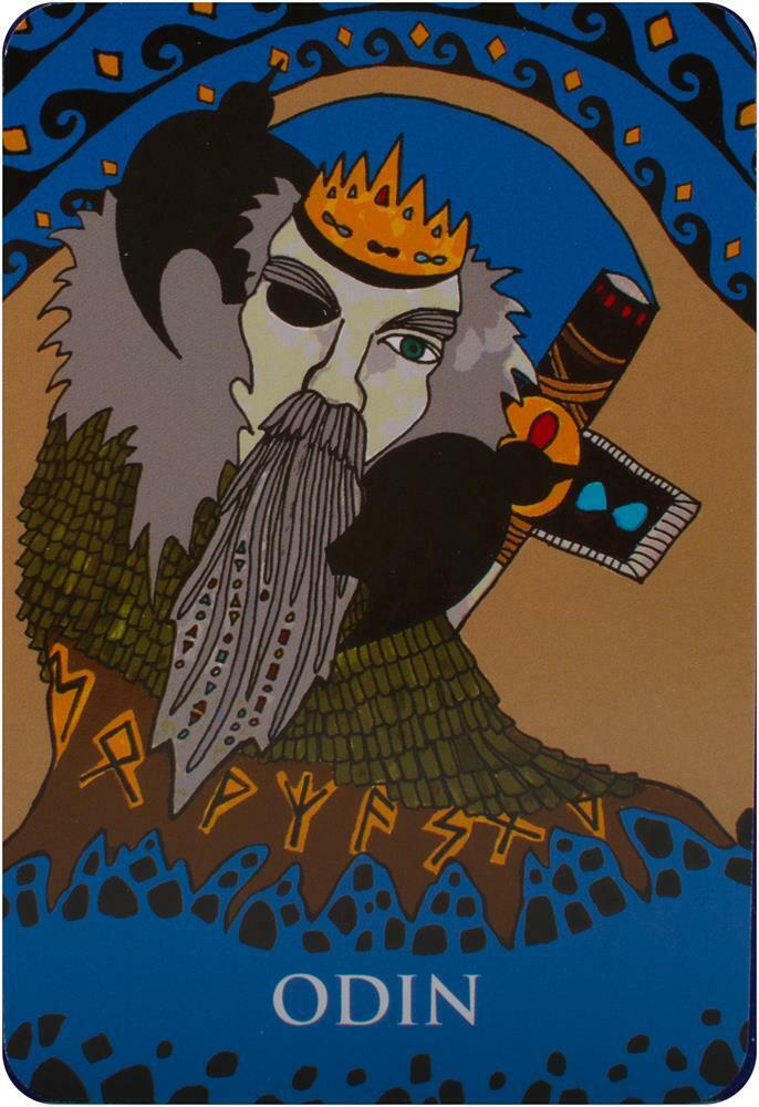 Odin And The Nine Realms Oracle kortos Findhorn Press